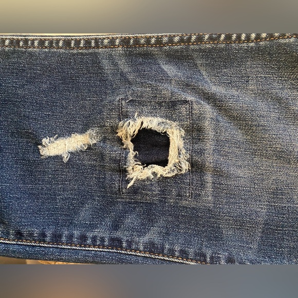 Vintage Vibes J. Crew Jeans MidRise Rip And Repair Women’s Sz 25 Distressed Blue - Picture 11 of 13